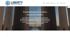 Desktop Screenshot of libertyhealthgroup.com
