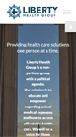 Mobile Screenshot of libertyhealthgroup.com